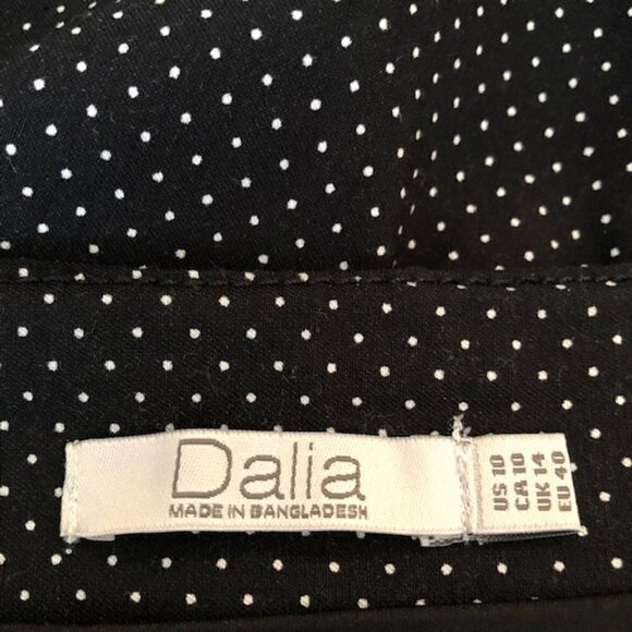 Dalia Womens Polka Dot Walking Shorts Size 10 - Picture 7 of 8